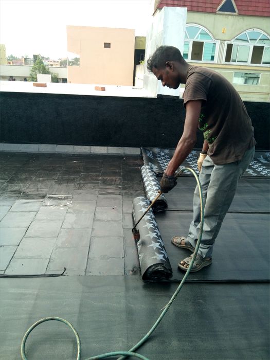 Bitumen Waterproofing Contractors for Buildings in Chennai