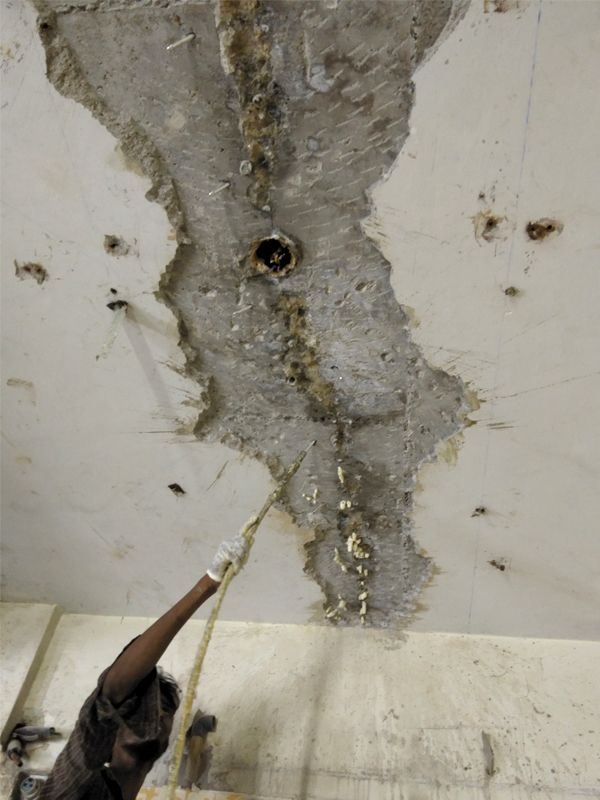 PU Chemical Grouting Waterproofing Contractors for Buildings in Chennai